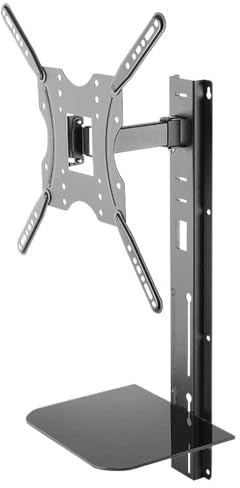 LogiLink BP0048 TV-Halterung Wandmontage 81,3-139,8 cm (32-55 Zoll) mit Ablage schwarz