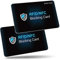 Befekt Gears RFID/NFC Blocking Card 2 Pack, Credit Card Protector, Contactless Protection for Identity Document, Passport, Entire Wallet etc -No Batteries Required
