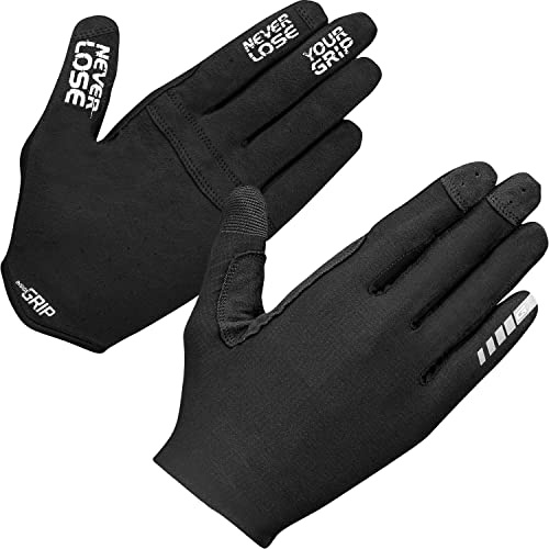 GripGrab Unisex – Erwachsene Aerolite Insidegrip Langfinger Profi MTB Race Handschuhe Mountainbike