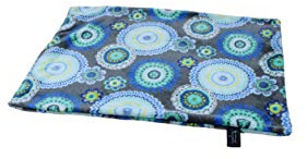 Made in Germany Hundedecke, Mandala Grün, 45 x 65cm für kleine & große Hunde I Flauschige Hunde Sommerdecke, waschbar, trocknergeeignet
