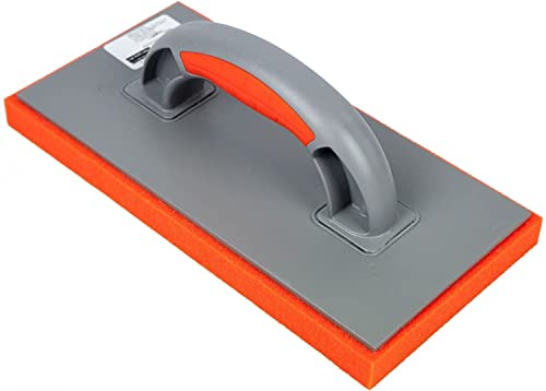 Professional Dense Soft Sponge Grout Washboy Tile Cleaning Float 280 x 140 x 20mm – Tiling, Plastering & Rendering Sponge Float for Grout Washing & Finishing (3695)