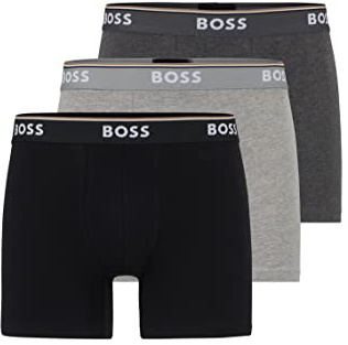 BOSS Boxershorts för män, Öppen Grey61, XL