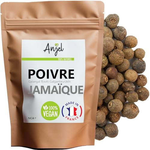 Piment Poivre de la Jamaïque - Graines de Piment quatre-épices de la Jamaïque Allspice Moulin à Poivre 100% Naturel - NCA (100)