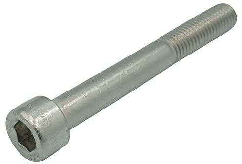 EZOTec - 8 Stück Zylinderschrauben mit Innensechskant M8x90 mm DIN 912 ISO 4762 - Teilgewinde Edelstahl V2A A2 - Zylinderkopfschrauben Gewindeschrauben