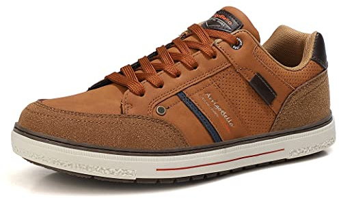 ARRIGO BELLO Zapatillas Hombre Zapatos Vestir Deportiva Sneaker Talla 41-46 | Casual,Transpirables,Moda,Antideslizante,Resistente al desgaste,Cómodo,Gimnasio,Cuatro Estaciones