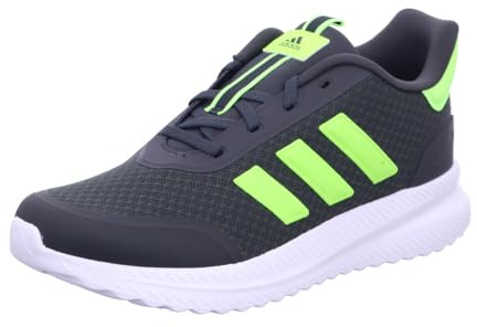 Adidas Unisex - Bambini X_PLR Shoes Kids, Carbon/Lucid Lemon/Cloud White, 31 1/2 EU