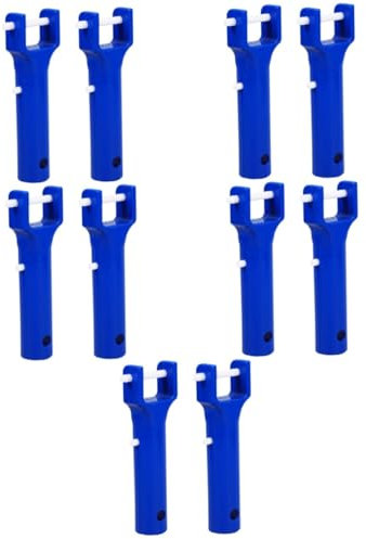 Happyyami 10stücke Förmige Poolreinigungsgriffe Professionelles Zubehör Für Effektive Poolreinigung Kompatibel Mit Verschiedenen Poolmarken Für Entfernung Von Schmutz Und Ablagerungen
