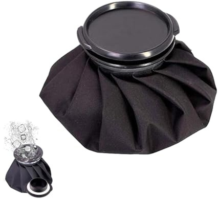 Compresa De Hielo - Paquete De Hielo De Cuatro Estaciones Reutilizable Con | Correa Fija Para Talla, Hombro, Rodilla, Puede Contener Agua Caliente | Compresa Caliente Y Fría Impermeable, Bolsa