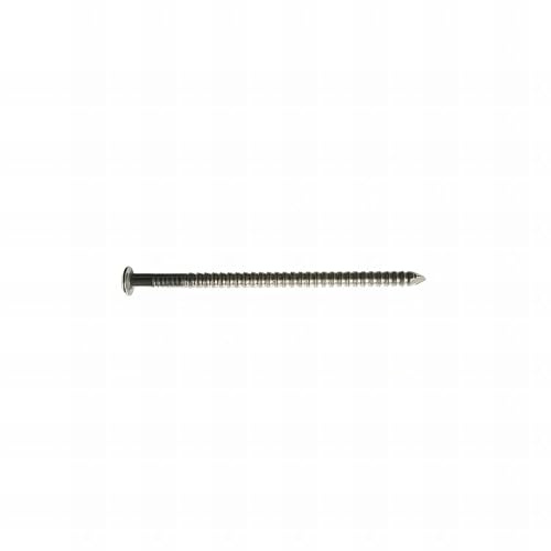 Pointes/Clous annelés tête bombée Inox A2 - Diam 2.5 mm - 1kg (environ 500-700 pcs) - Longueur 40 mm