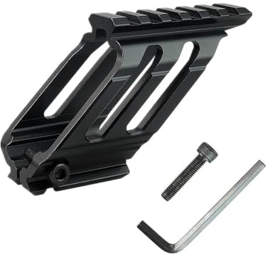 APLUSGEAR Optical 21mm Picatinny Rail Universal Pistol Mount for Sights and Flashlights