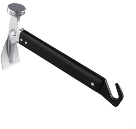 Multifunktions-Zelthammer mit Design und Nagelzieher für Camping