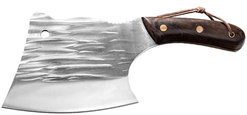 Doklasu Chef's Knife Japanese Style Full Tang Handmade Forged 6 inch Professional Kitchen Knife High Carbon Steel Cooking Knife with Wooden Handle