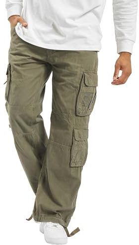 Brandit Pure Vintage Pants, Farbe: Olive, Größe: M