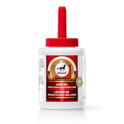 Leovet Leder Oel | 450 ml | Zur Pflege stark beanspruchtem Leder | Pflanzenbasiert