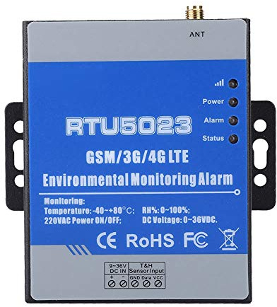 Funktionenreicher GSM Temperatur- und Feuchtigkeitsalarm RTU5023 – Drahtloses System für sichere Überwachung von Umweltbedingungen(eu)