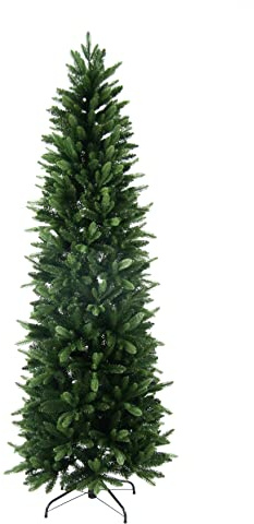 XONE Albero di Natale Russel - Slim | Albero Artificiale in PE+PVC, 210cm