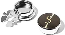 BRERA67 Knopfclips Herren für Hemd, personalisierte Manschettenknöpfe Herren Made in Italy mit Initialen, Cufflinks for Men Hochzeit
