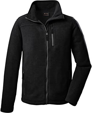 G.I.G.A. DX (GIGEQ Casual fleecejacka för män GW 17 MN KNTFLC JCKT, svart, XXL, 38544-000