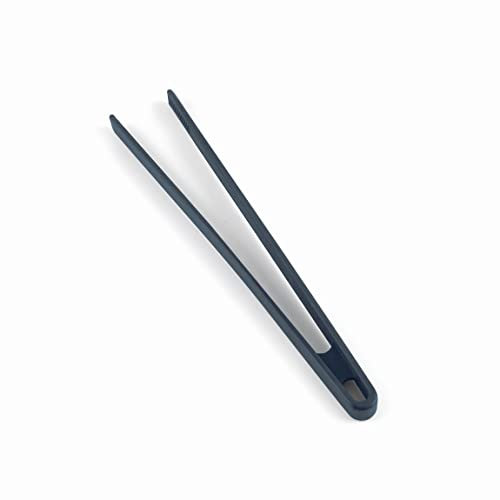 Lacor Pinzetta da Cucina Grigia, Pinzetta Lunga, Pinzetta in Silicone, Utensili da Cucina, Manico Ergonomico, Antiaderente, Resistente alle alte Temperature, Lunghezza 29 cm, 64462