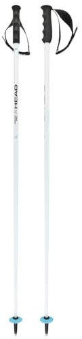 HEAD Worldcup SL, Bastoni da Sci Unisex Adulto, Bianco/Nero/Blu velocità, 135