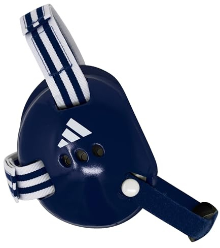 adidas Youth Response Jr. Wrestling Gehörschutz, Marineblau/Weiß, Einheitsgröße