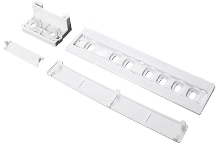 HEXHUASR 1 Ensemble de Rails coulissants de réfrigérateur intégrés for kit de Montage de Rail Coulissant de Porte de réfrigérateur Guide Coulissant de Porte de réfrigérateur Glissière Mobile