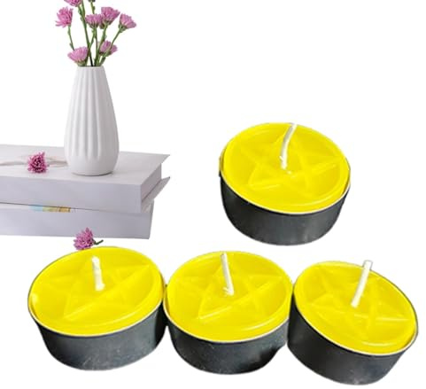 tealight profumate, tealight, colorate profumate, tealight rotonde a lunga combustione, per decorazione domestica, pittura, relax