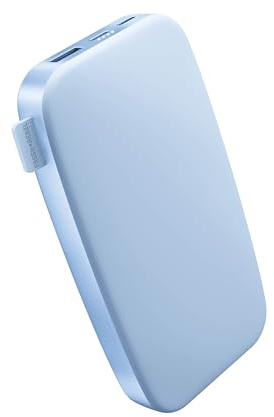 Fresh 'n Rebel Powerbank 18000mAh - USB-C in & Out - Schnelles Aufladen (Fast Charge 20W) - 6 Sicherheitsmerkmale - Tragbarer externer Akku für iPhone und Android (Vivid Blue)