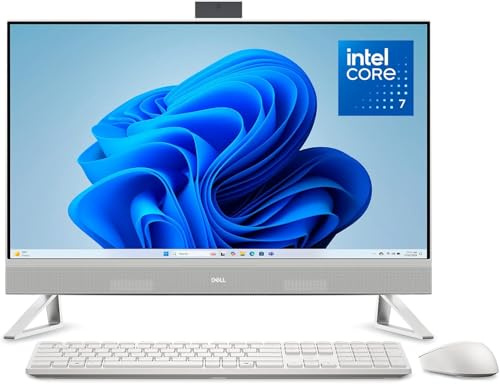 Dell Inspiron 7730 All in One Desktop - 27-inch FHD Touchscreen Display, Intel Core 7-150U GPU, NVIDIA GeForce MX570A GDDR6, Intel AI Boost, Windows 11 Pro & MS Office Lifetime (32GB RAM | 1TB SSD)