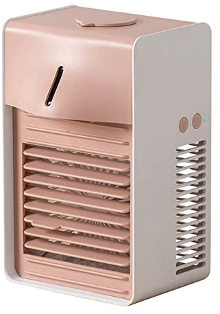 Bärbar Luftkonditionering USB Luftkylningsbord Mini Negativ Ion Luftkonditioneringsfläkt 3-växlad Luftkylning 2000MAh LäTt Att AnväNda