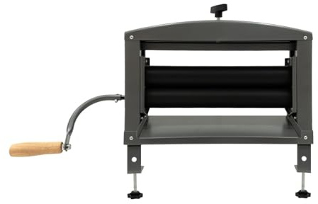 Manueller Handwringer, Handauswringer, Handkurbel, Hochleistungs Wäscheentfeuchter, tragbare Waschmaschine, NBR Rollen, Entfernt 95% Wasser, Stahl Off-Grid, Wäscherei, Camping, Wohnmobil, Handtücher