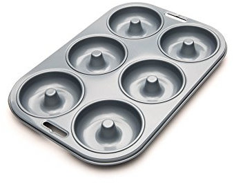 Fox Run Non-Stick Donut Pan, 6 Standard Donut Capacity