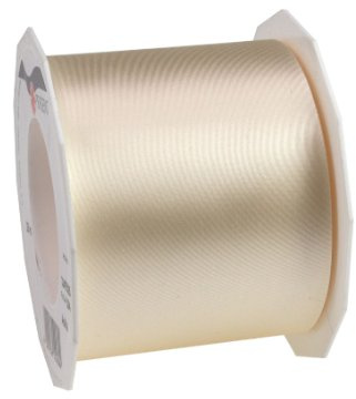 PRÄSENT C.E. Pattberg Adria - Rollo de Lazo (Raso, 72 mm x 25 m), Color Beige