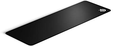 SteelSeries QcK Spelmusmatta; XL duk med sydd kant, extra hållbar; storlek för att täcka skrivbord