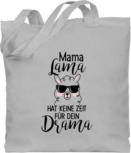 Shirtracer - Baumwolltasche - - Taschen - Mama Lama hat keine Zeit für dein Drama