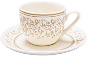 Brandani 53580 Set 2 Tazzine Da Caffe Riccioli Di Fata In Porcellana cm D 12X5,5h