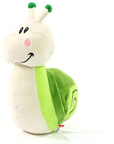 Minifeet Kuscheltier Schnecke Susanne - das gemütliche Geschenk für kleine Entdecker, Freunde der Langsamkeit und Schneckenliebhaber