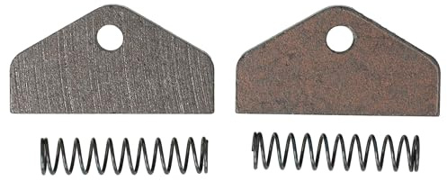 vhbw 2x Kohlebürste kompatibel mit Miele T565C SENATOR S | T565C T 500-65 C, T570C Trockner, Kondenstrockner + Feder