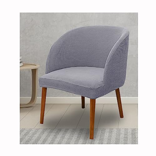 XGANGM Gebogener Lehne Stuhlhussen mit Armlehne Stretch Stuhlüberzug 4er/6er Set Barhocker Stuhlbezug Moderne Stuhlabdeckung Esszimmer Stuhlschonbezug für Küche Restaurant Büro,#10,2PCS