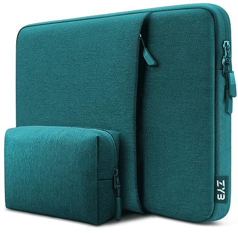 ZYB Custodie PC 15-15,6 Pollici Portatile, Custodia Computer Notebook 15.6 Pollici per 15.6 Laptop Lenovo Thinkpad Ideapad HP Dell Acer ASUS Chromebook 2019-2025 Mac Pro 16 M4 M3 M2 M1 Borsa-Teal
