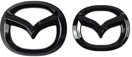 DAliusha Auto Emblem für Mazda MX-5 ND, Logo Abzeichen Aufkleber ABS Wasserdicht für Frontgrill Motorhauben Kofferraum Logo Emblem Auto Exterieur Dekoration Modifizierte Zubehör,B