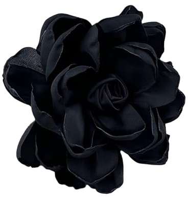 Harilla 10cm Blume Brosche Elegante Revers Pins für Mama Brautjungfer Damen Braut