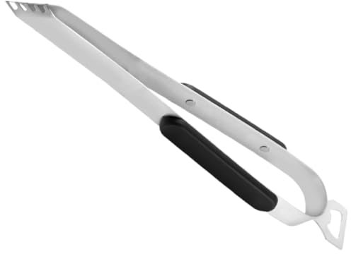 Cabilock Edelstahl Grillzange Mit Kunststoffgriff Und Integriertem Flaschenöffner Metall-grillzange Für Fleischgreiferklemme Zum Grillen Und Servieren