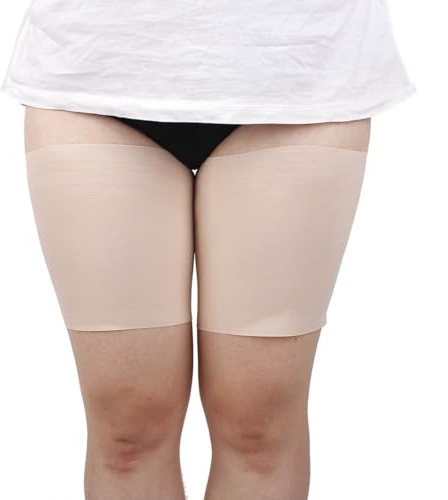 GNHG Bandes Anti-Frottement pour Femmes – Bandes Elastiques pour Cuisses avec Silicone Antidérapant, Bandes Confortables à Porter Sous Jupes, Robes & Shorts, Taille 62-66 cm