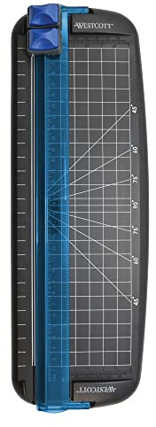 Westcott 12-Inch Multi-Purpose Personal Trimmer, Multi-Colour