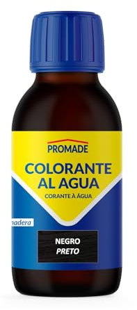 Promade - Colorante Al Agua Para Madera Negro Blister 120Cc Acol126