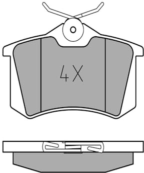 MEYLE 0252096117/PD Bremsbelagsatz, Scheibenbremse | Kompatibel mit: AUDI A1, A1 Sportback, A1 Sportback, A2, A3, A3, A3 Cabriolet, A3 Sportback, A4 B5, A4 B5 Avant, A4 B6