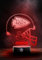 Kansas City Chiefs NFL LED Lampe Licht Logo Helm, Wechselmodus mit 6 unterschiedlichen Farben