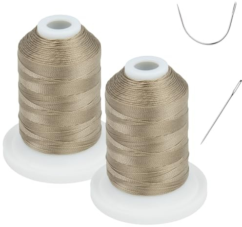 UV-beständig - Simthread Gebunden Garn Tex 69 (12wt) Polyester 100% - 250 Yards, 2 Khaki