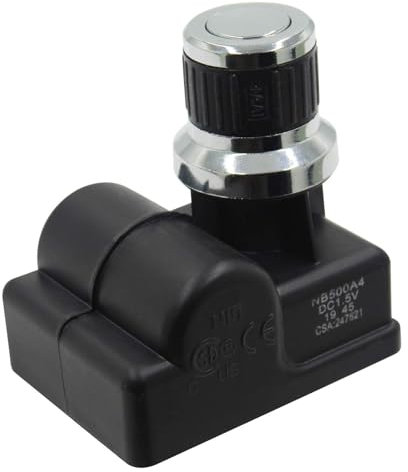 METER STAR Cappuccio d'argento migliorato, 4 uscite, batteria AA, accenditore elettrico scintilla, pezzi di ricambio per barbecue a gas propano, braciere